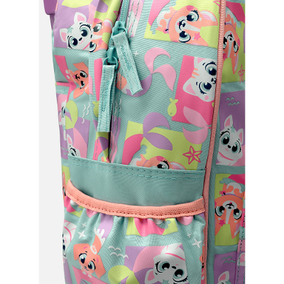 Mochila com Rodinha Média Pet Sereia