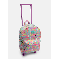 Mochila com Rodinha Média Pet Sereia