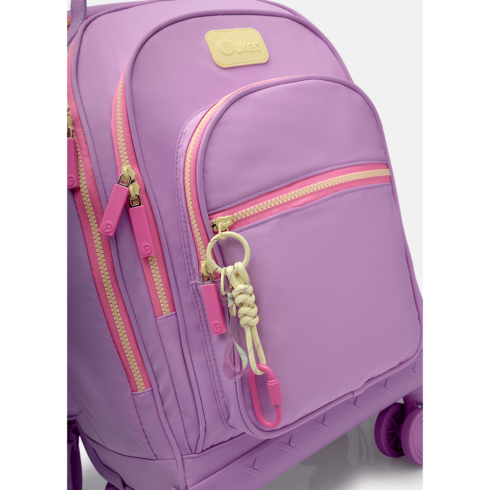 Mochila com Rodinha 360 Lilás - 2