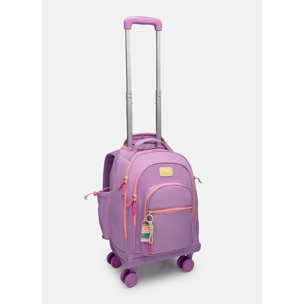 Mochila com Rodinha 360 Lilás - 4