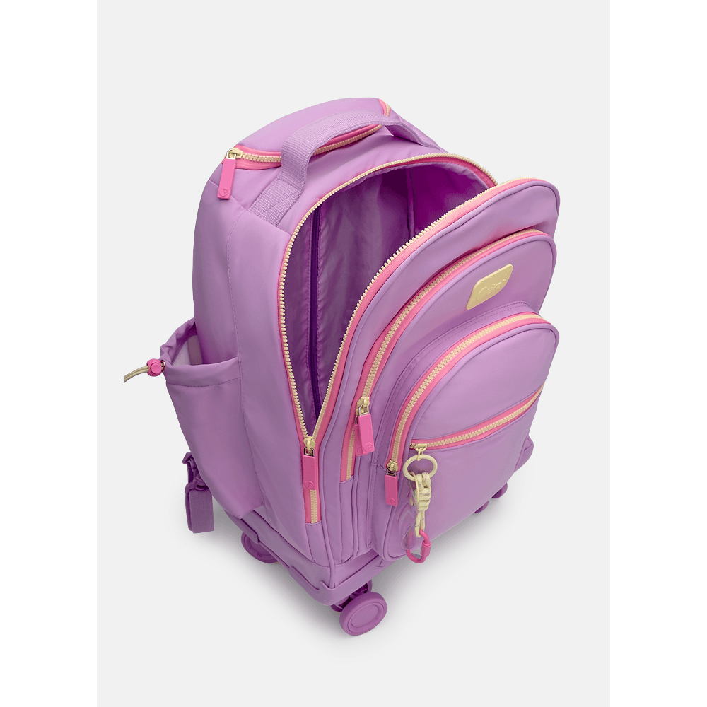 Mochila com Rodinha 360 Lilás - 7