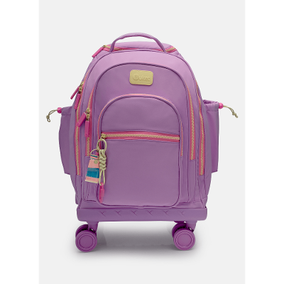 Mochila com Rodinha 360 Lilás