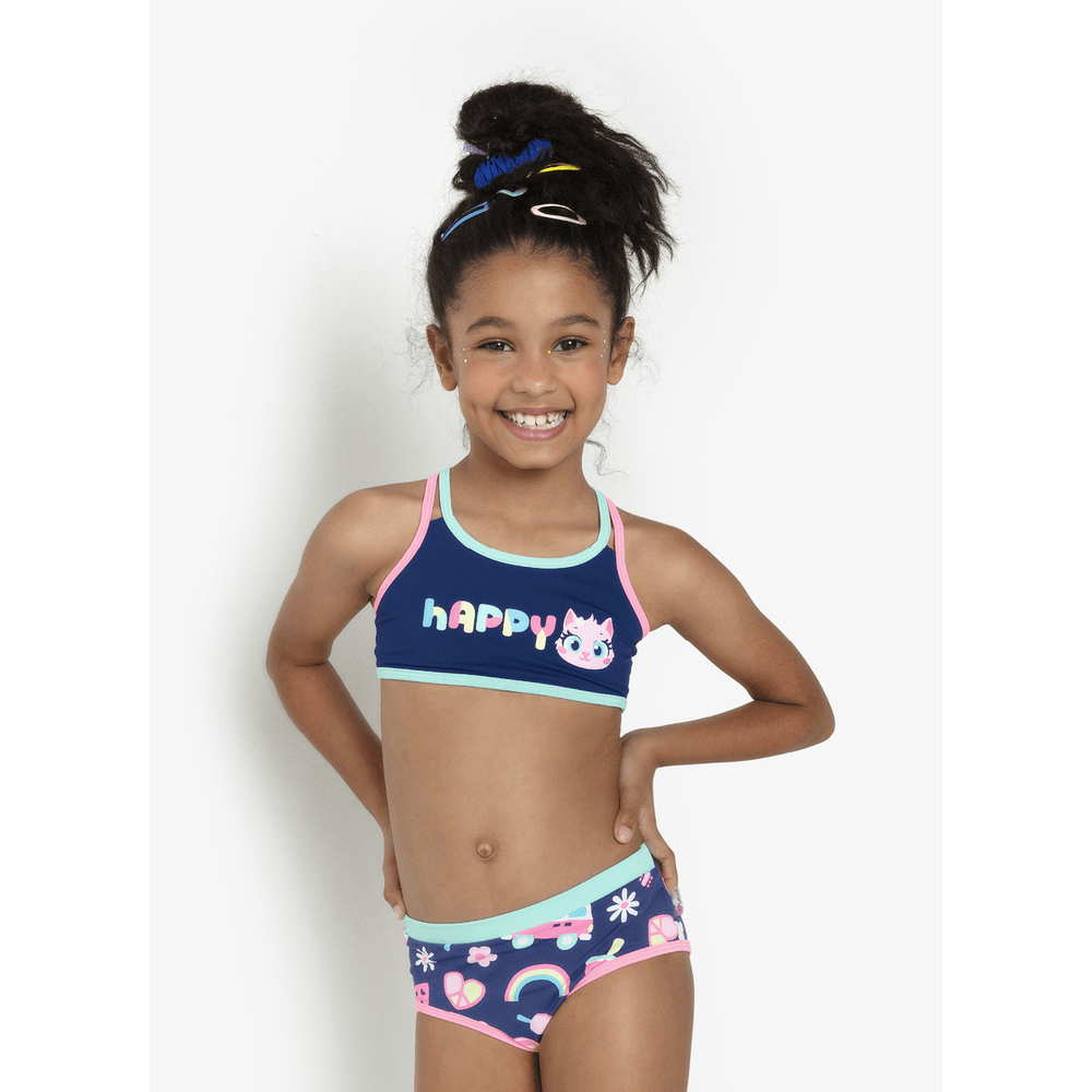 Biquíni Menina Gata Fun - 1
