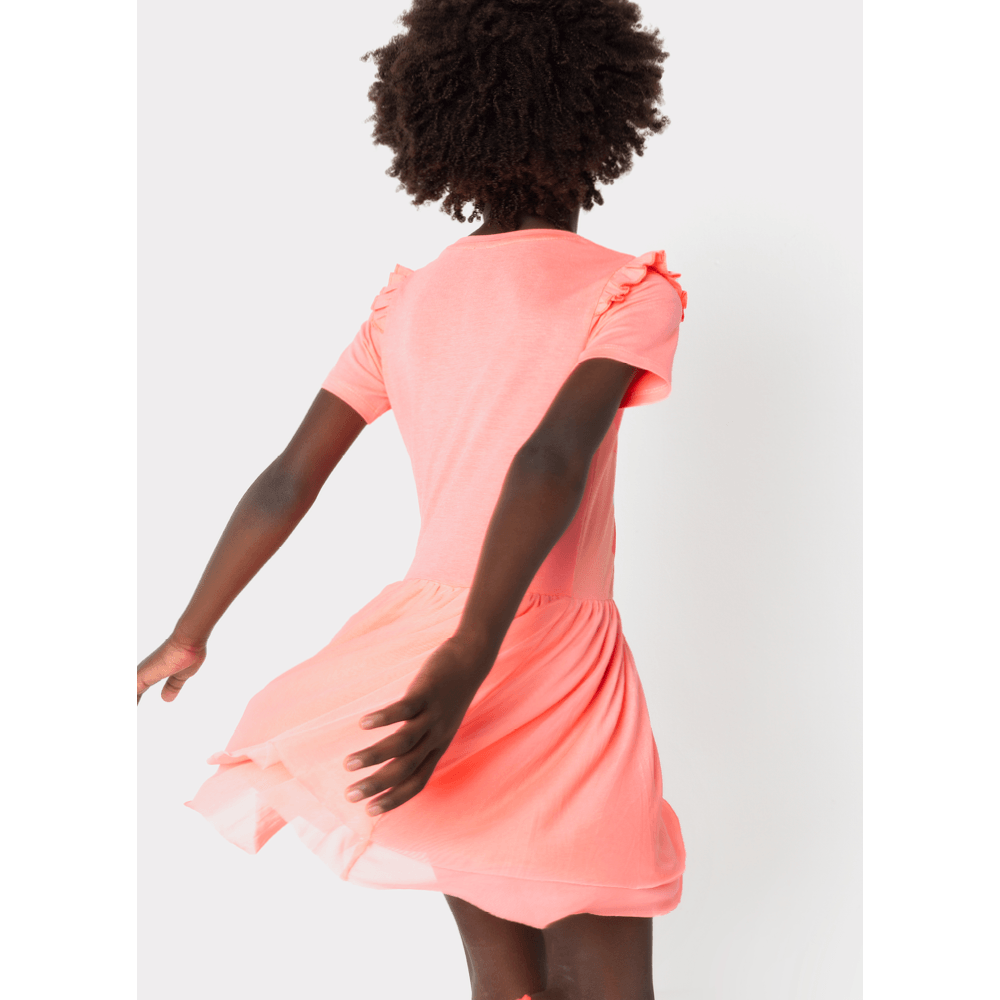 Camisola Manga Curta Menina Panda Romântico - 2