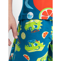 Pijama Manga Curta Viscolycra Menino Jacaré Relax - 3