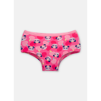 Calcinha Caleçon Microfibra Menina Teen Panda Romântico
