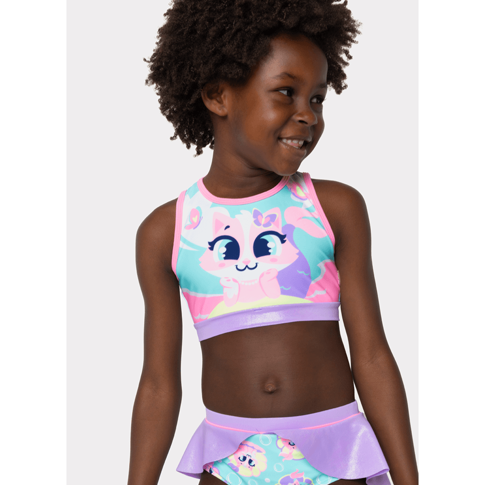 Biquini Menina Gata Sereia - 1