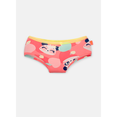 Calcinha Caleçon Algodão Menina Panda Romântico