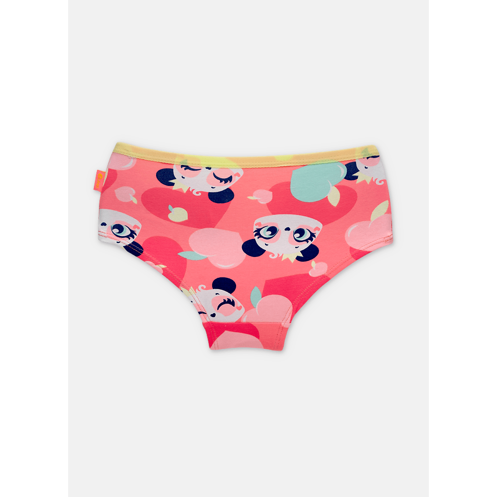 Calcinha Caleçon Algodão Menina Panda Romântico - 2