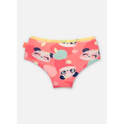 Calcinha Caleçon Algodão Menina Panda Romântico