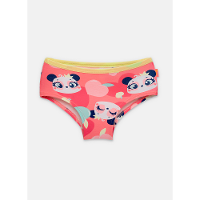 Calcinha Caleçon Algodão Menina Panda Romântico - 1