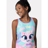 Maio com Proteção Solar Menina Teen Gata Sereia - 2