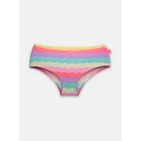 Calcinha Caleçon Algodão Feminina Arco-íris - 1
