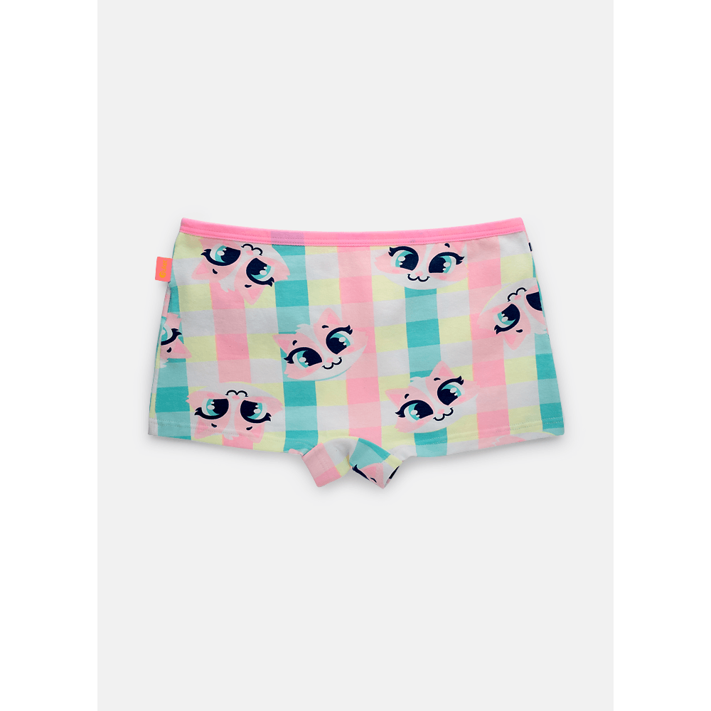 Calcinha BodyShorts Algodão Menina Teen Gata Picnic - 2