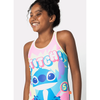 Maio com Proteção Solar Menina Teen Stitch - 2