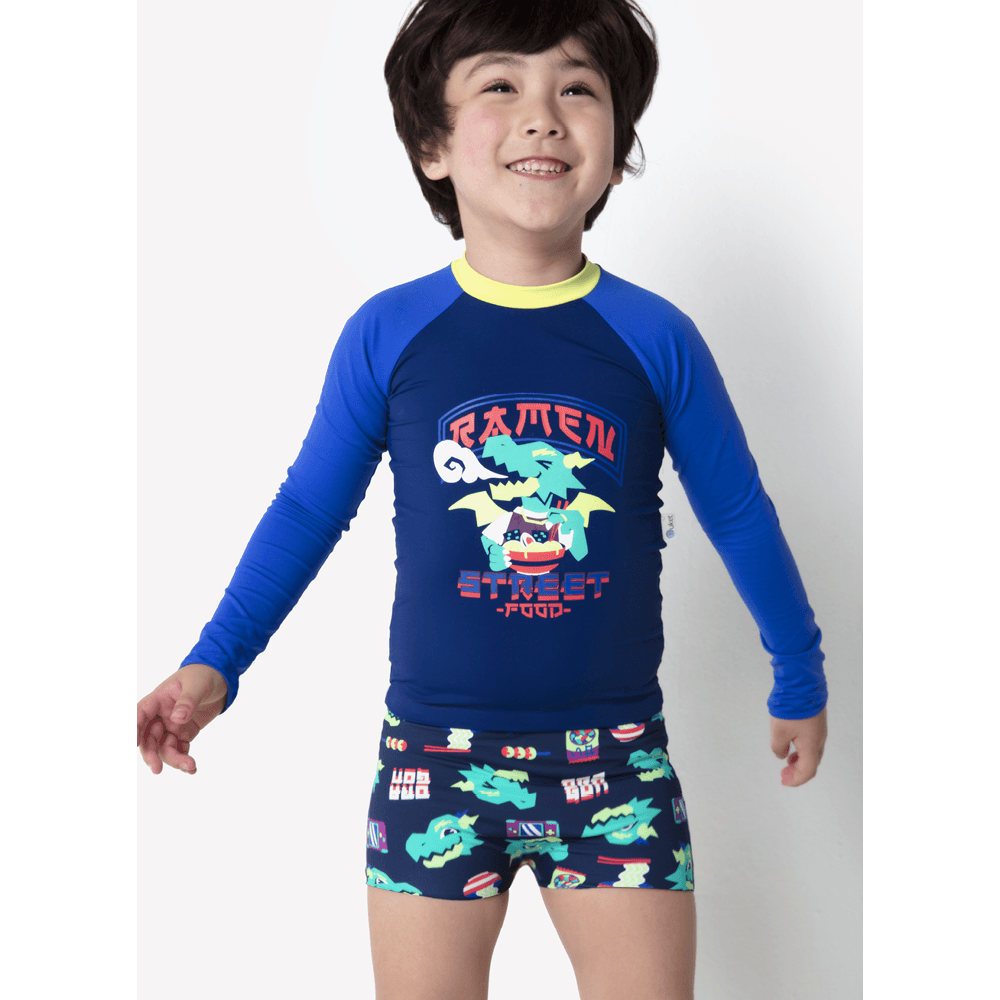 Conjunto Camiseta e Sunga Menino Dragão Street - 1