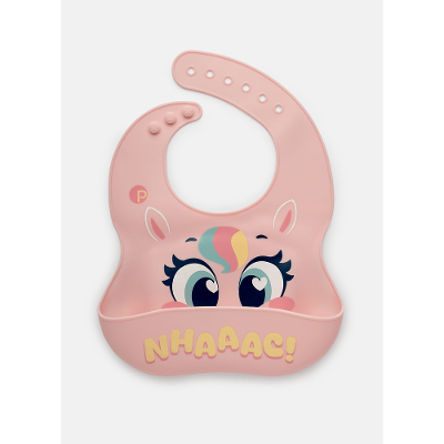 Babador de Silicone Unicórnio