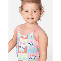 Maio com Proteção Solar Bebê Menina Unicórnio Cherry - 1