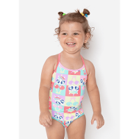 Maio com Proteção Solar Bebê Menina Unicórnio Cherry - 2