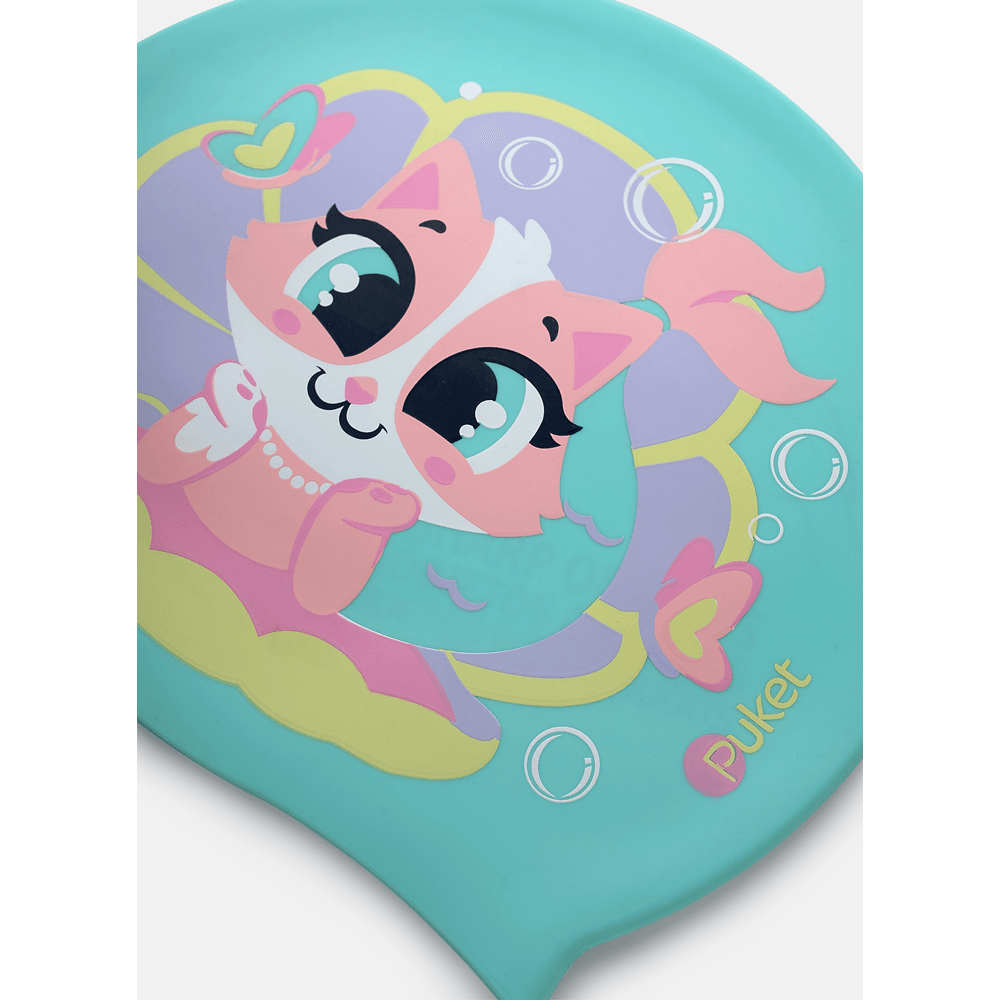 Touca de Natação Gata Sereia - 3