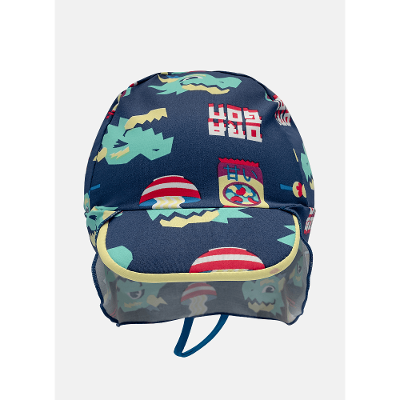 Chapéu com Proteção Solar Bebê Menino Dragão Street