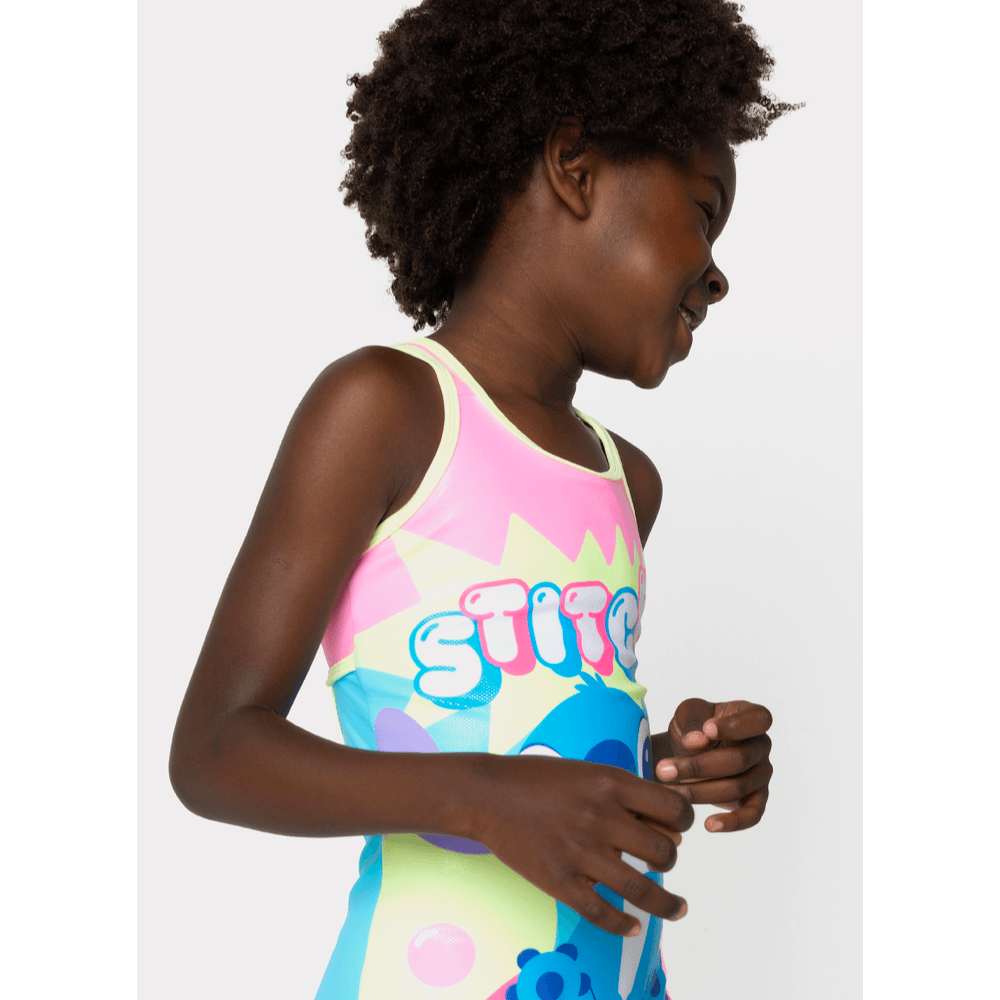 Maio Com Proteção Solar Menina 1/2 Anos Stitch - 3