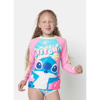 Conjunto Camiseta e Calcinha Menina Teen Stitch