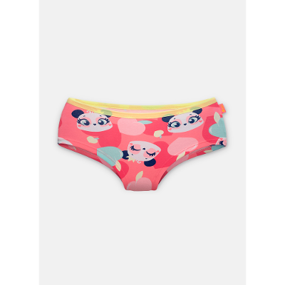 Calcinha Caleçon Algodão Menina Teen Panda Romântico