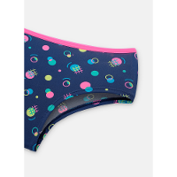 Calcinha Caleçon Microfibra Menina Teen Geométrica - 3