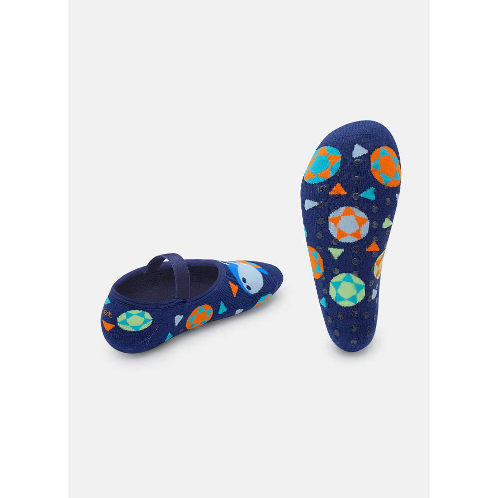 Meia Sapatilha Antiderrapante Masculina Tubarão Futevôlei - 2