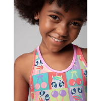 Maio com Proteção Solar Menina Unicórnio Cherry - 2