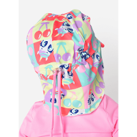 Chapéu com Proteção Solar Bebê Menina Unicórnio Cherry - 4