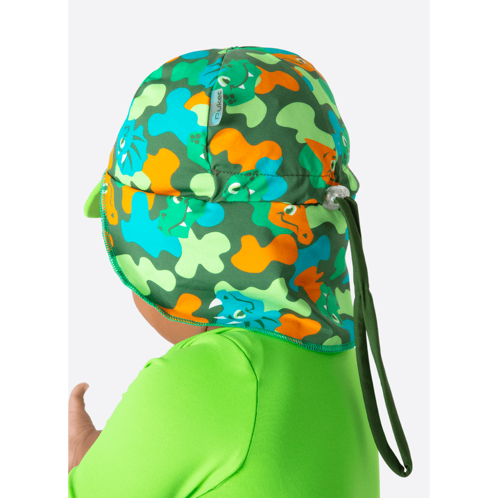 Chapéu com Proteção Solar Bebê Menino Dino Trio - 3