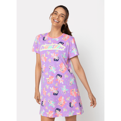 Camisola Manga Curta Algodão Feminina Guerreiras do K-Pop