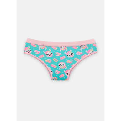 Calcinha Boneca Algodão Menina Teen Lhama Retrô