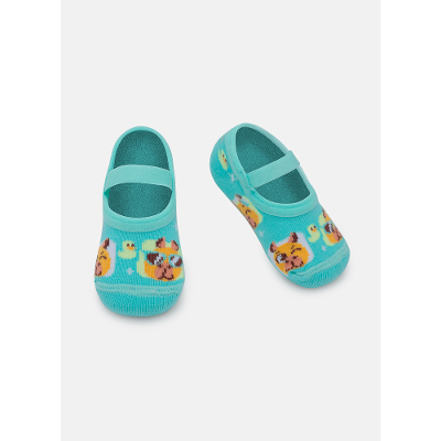 Meia Sapatilha Bebê RN Unissex Capy Bora