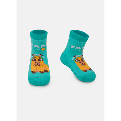 Meia Soquete Bebê RN Unissex Capy Bora