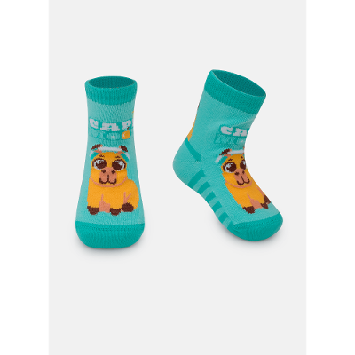 Meia Soquete Bebê Unissex Capy Bora