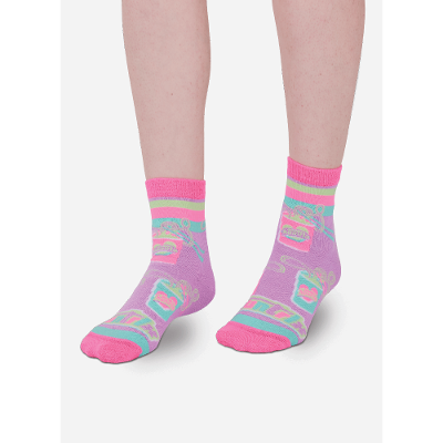 Meia Soquete Menina Guerreiras do K-Pop