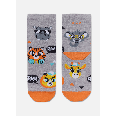 Meia Soquete Menino Animais
