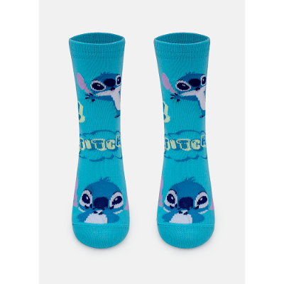 Meia Soquete Unissex Kids Stitch