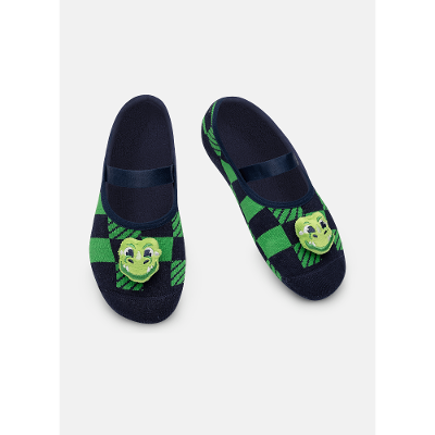 Meia Sapatilha Masculina Aplique de Led Dragão