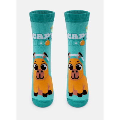 Meia Soquete Unissex Teen Capy Bora