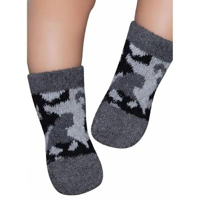 Meia Soquete Soft Bebê RN Menina Camuflado