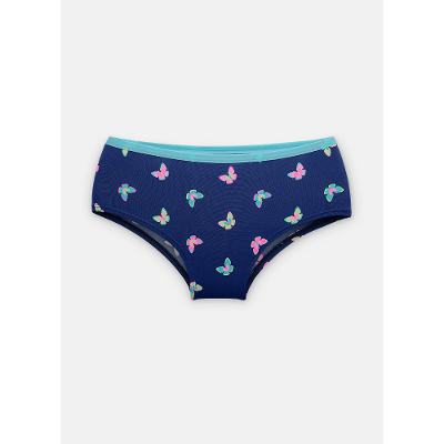 Calcinha Caleçon Microfibra Menina Teen Borboletas