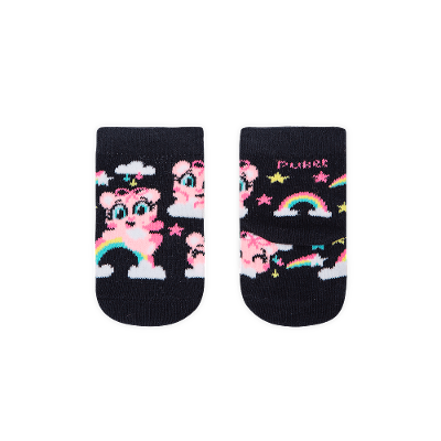 Meia Soquete Bebê Urso