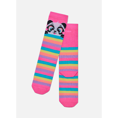 Meia Soquete Feminino Panda