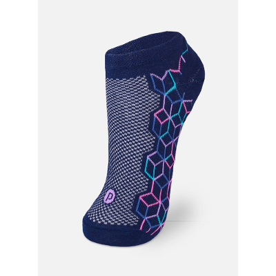 Kit com 3 Meias Cano Curto Feminina Esportiva