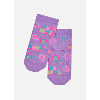 Meia Cano Micro Menina Be Kind