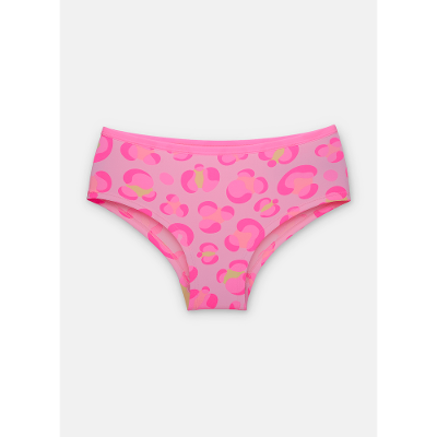 Calcinha Caleçon Microfibra Menina Teen Gata Cereja